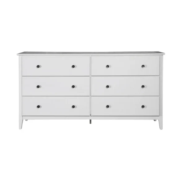 Brushed Wooden Full Double Size Bed and Bedroom Set – Elegant Design with Sturdy Construction and Rustic Charm