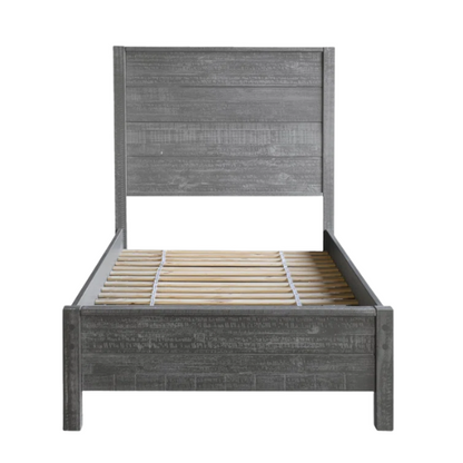 Rustic Solid Wood 3-Piece Twin Bedroom Set – Timeless Design & Durable Craftsmanship