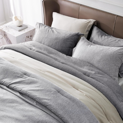 All-Season Comforter Set – Reversible Cooling & Warmth Bed Set for Ultimate Comfort Year-Round