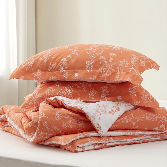 Floral Comforter Set – Stylish and Cozy Bedding with Cute Floral Pattern for a Beautiful Bedroom Makeover