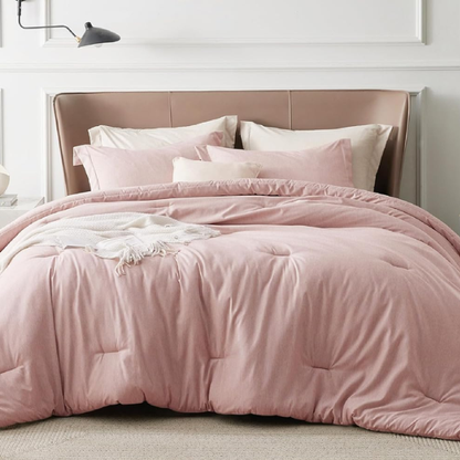 All-Season Comforter Set – Reversible Cooling & Warmth Bed Set for Ultimate Comfort Year-Round