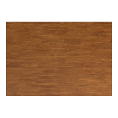 Solid Wood Rectangular Dining Table with Two Drawers – Distressed Finish, Rubberwood Construction, and Organized Storage