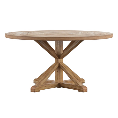 Modern Fabric and Wood Dining Set – Where Elegance Meets Comfort and Style