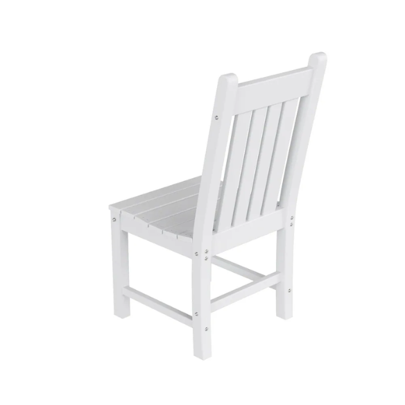 All-Weather Outdoor Patio Dining Chair with Arms – Durable HDPE Construction for Long-Lasting Comfort and Style