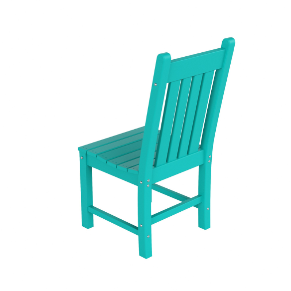 All-Weather Outdoor Patio Dining Chair with Arms – Durable HDPE Construction for Long-Lasting Comfort and Style