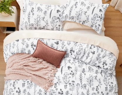 Floral Comforter Set – Stylish and Cozy Bedding with Cute Floral Pattern for a Beautiful Bedroom Makeover
