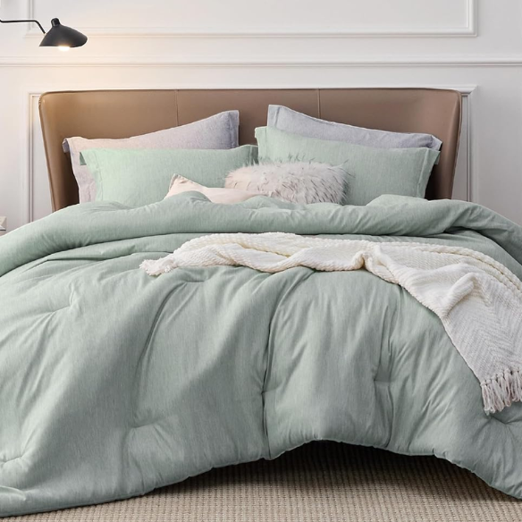 All-Season Comforter Set – Reversible Cooling & Warmth Bed Set for Ultimate Comfort Year-Round