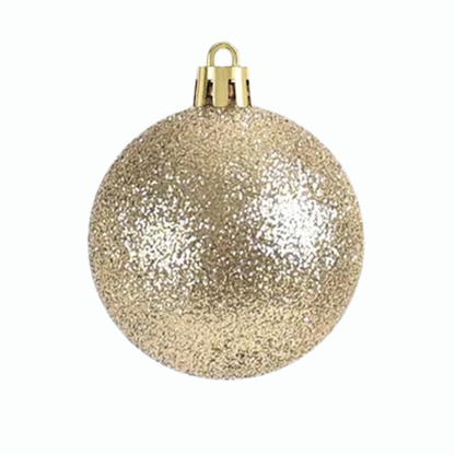 Gold & Silver Christmas Ball Ornaments – 24-Piece Set, Shatterproof Holiday Decorations (Available in 3 cm, 4 cm, and 6 cm)