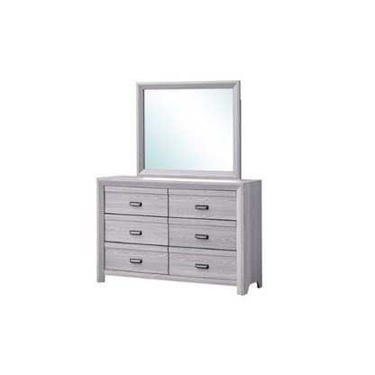 5-Piece Gray Panel Bedroom Set – Understated Elegance with Modern Minimalism, Sleek Lines, and Timeless Style