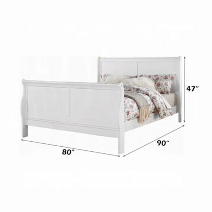Elegant Sleigh Configurable Bedroom Set with Curved Headboard and Footboard, Clean Lines, and Exceptional Craftsmanship for a Relaxed, Casual Style