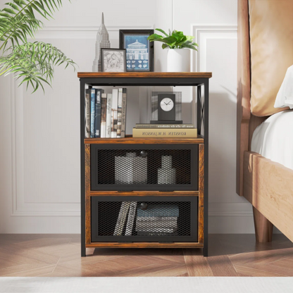 Metal Framed 3-Piece Full Double Size Bedroom Set – Sleek Design with Sturdy Frame and Modern Appeal