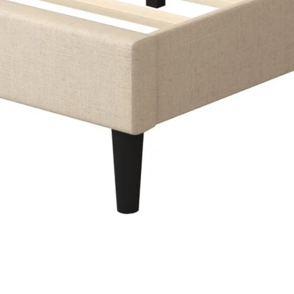 King Size Upholstered Platform Storage Bed with Button Tufted Headboard and Low-Profile Frame – Contemporary Glam Design