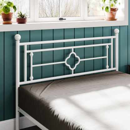 Durable Metal Platform Bed – Full Double Size with Sturdy Frame and Modern Design