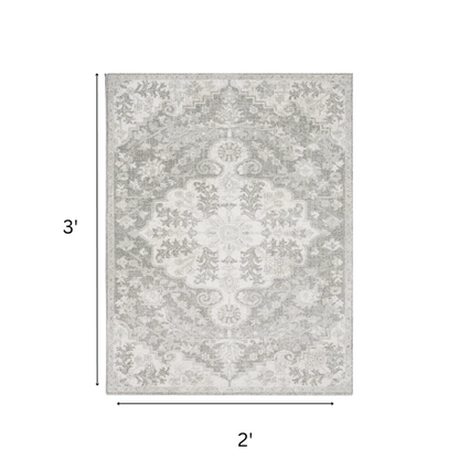 Timeless Traditional Woven Area Rug – Machine-Woven Polypropylene, Medium Pile, Durable and Easy to Clean