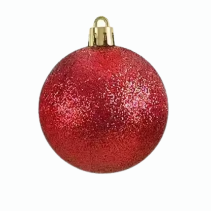 Red Christmas Ball Ornaments – 24-Piece Set, Shatterproof Holiday Decorations (Available in 3 cm, 4 cm, and 6 cm)