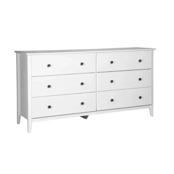 Brushed Wooden Full Double Size Bed and Bedroom Set – Elegant Design with Sturdy Construction and Rustic Charm