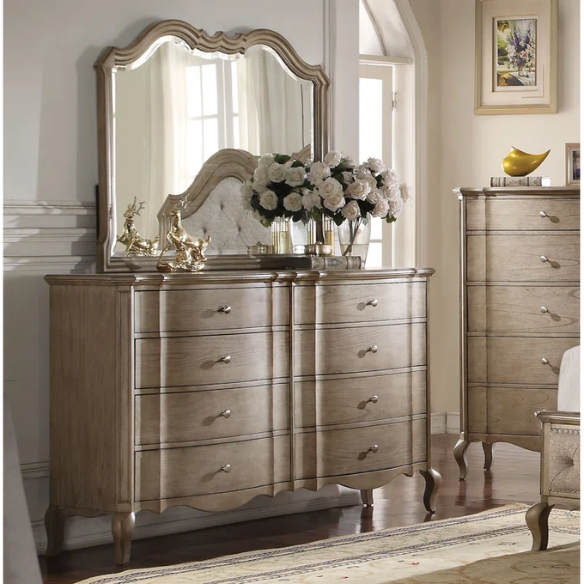Elegant Upholstered Standard Configurable Bedroom Set –  Designed with Luxurious Upholstery for a Sophisticated and Comfortable Bedroom Retreat