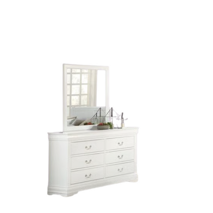 Sleek Glossy Finish 6-Piece Sleigh Aesthetic Twin Bedroom Set: Modern Elegance Redefined