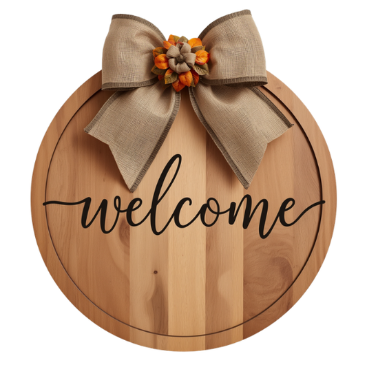 Handcrafted Rustic Farmhouse Wooden Sign