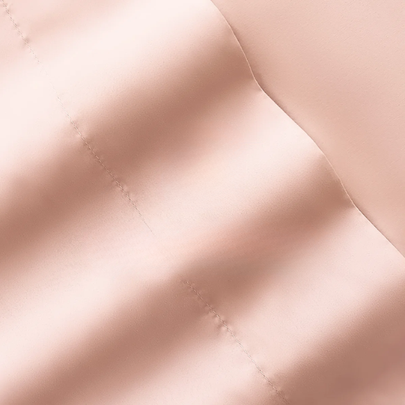 Light Pink Deep Pocket Microfiber Sheet Set – 4-Piece Soft, Wrinkle-Free Bedding with Pillowcases