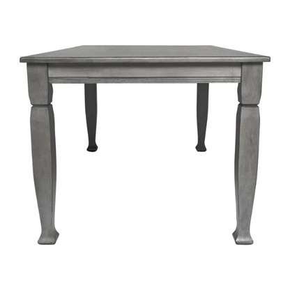Classic Wood Dining Table with Sculpted Decorative Legs – Timeless Elegance & Durability for Every Dining Occasion