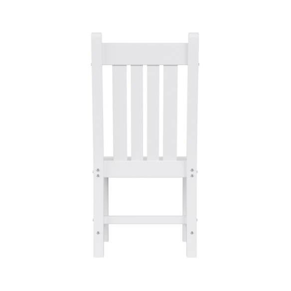All-Weather Outdoor Patio Dining Chair with Arms – Durable HDPE Construction for Long-Lasting Comfort and Style
