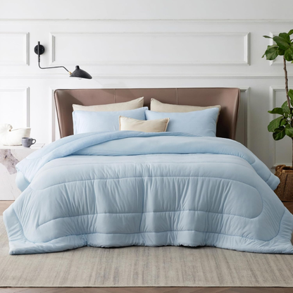 All-Season Comforter Set – Reversible Cooling & Warmth Bed Set for Ultimate Comfort Year-Round