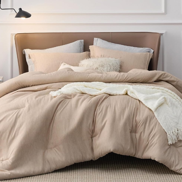 All-Season Comforter Set – Reversible Cooling & Warmth Bed Set for Ultimate Comfort Year-Round