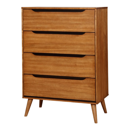 Chic Brown 3-Piece Bedroom Set: Timeless Style for Modern Living