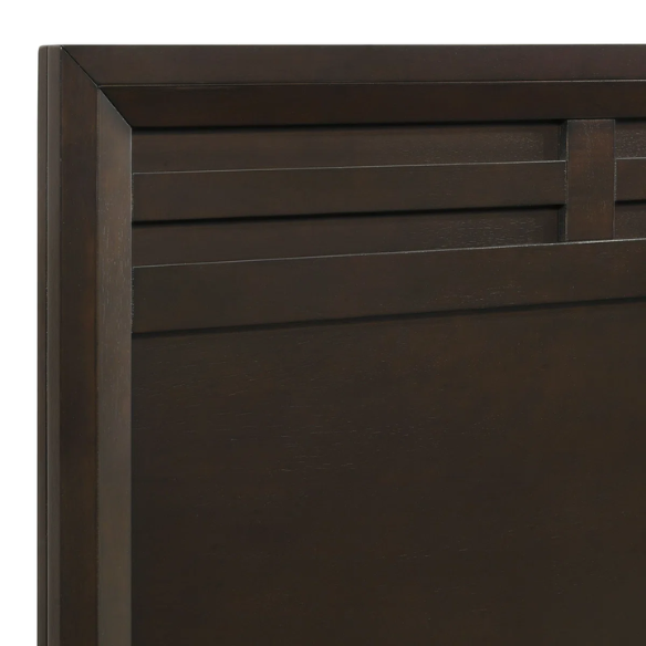 Sleek and Sophisticated Queen Bedroom Set with High-Profile Headboard, Chest, and Nightstand - Contemporary Design with Ample Storage