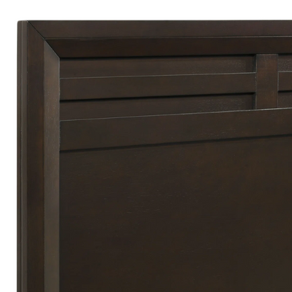 Sleek and Sophisticated Queen Bedroom Set with High-Profile Headboard, Chest, and Nightstand - Contemporary Design with Ample Storage