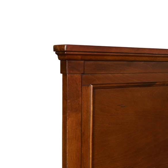 Classic King Size Solid Wood Platform Bed with Timeless Design and Sturdy Construction