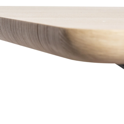 63-Inch Wood Dining Table with X-Cross Geometric Metal Base – Modern Rectangular Design, Durable MDF Top, and Sturdy Powder-Coated Base
