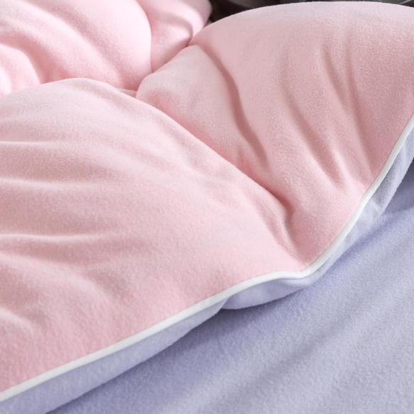 Luxurious Reversible King Size Comforter Set – Ultra-Soft and Warm with Cozy Breathable Fabric, Includes Down Alternative Quilt and 2 Pillow Shams