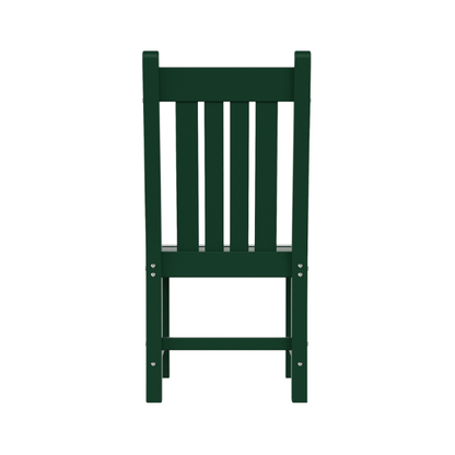 All-Weather Outdoor Patio Dining Chair with Arms – Durable HDPE Construction for Long-Lasting Comfort and Style