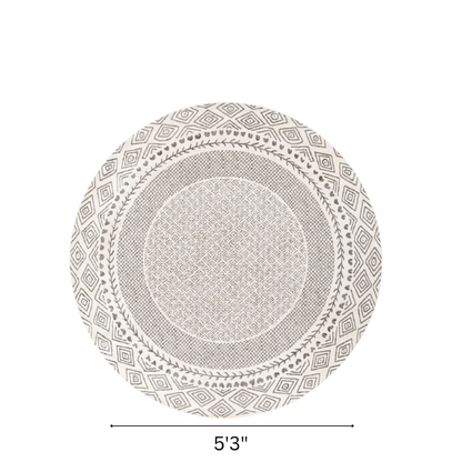 Elegant Light Beige Area Rug – Versatile