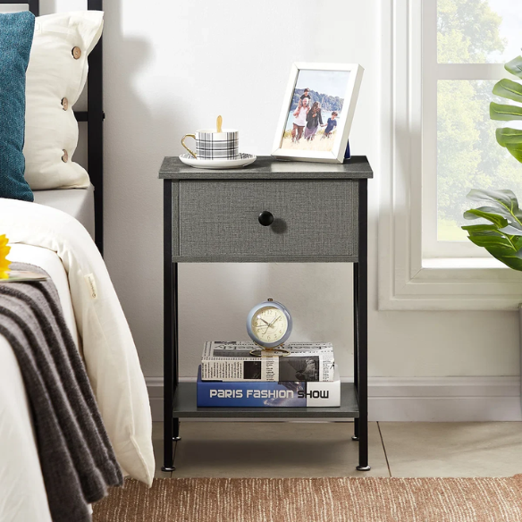 Elegant Grey Luxury Twin Bedroom Set: Exquisite 3-Piece Collection for a Stylish and Sophisticated Space