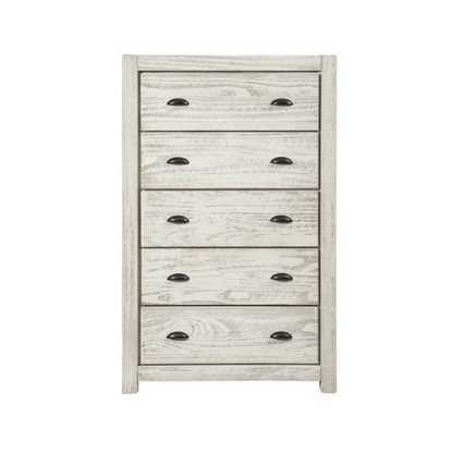 Elevate Your Bedroom with a 5-Piece King Bedroom Set – Solid Wood Construction, Ample Storage, and Timeless Sophistication at a Steal
