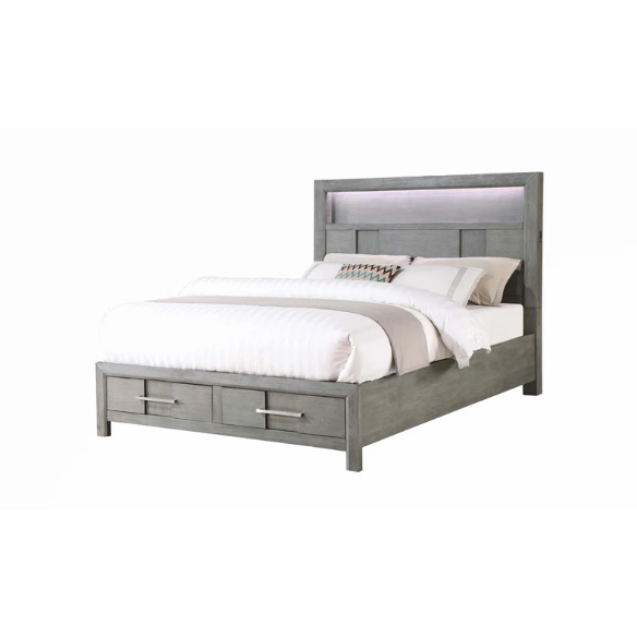 Elegant Wooden 3-Piece Full Double Size Bedroom Set – Includes Bed, Chest, and Two Nightstands with Timeless Craftsmanship
