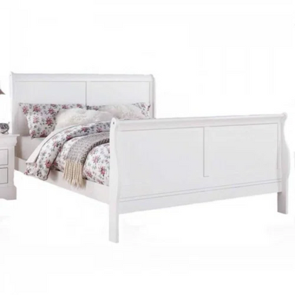 Elegant Sleigh Configurable Bedroom Set with Curved Headboard and Footboard, Clean Lines, and Exceptional Craftsmanship for a Relaxed, Casual Style
