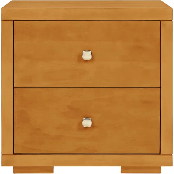 Modern Sophistication 2-Piece Queen Platform Bedroom Set with Sleek Headboard and Footboard in Solid Wood