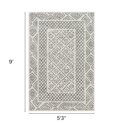 Elegant Light Beige Area Rug – Versatile