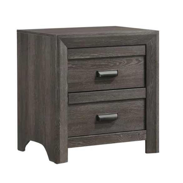 Panel Bedroom Set Special 5-Piece Queen Set – Timeless Elegance with Rich Brown Finish, Decorative Details, and Ample Storage