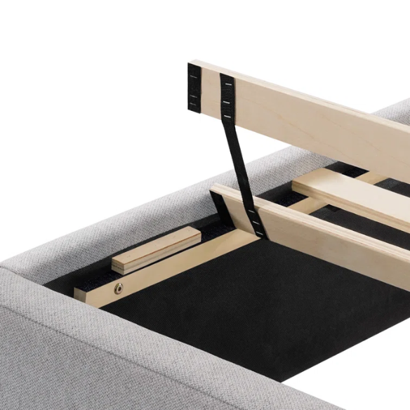 Bouclé Platform Bed with Arched Headboard – Modern Design, Easy Assembly, and Superior Comfort for King Size