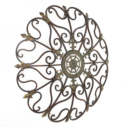 Rustic Traditional Abstract Metal Wall Décor – Captivating Art Sculpture for Living Room Focal Point & Home Gallery Accent
