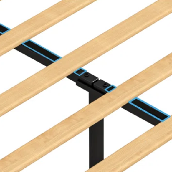 Upholstered Full/Double Bed Frame with 3 Drawers, Storage Headboard & Built-In Charging Station – Stylish & Functional Design