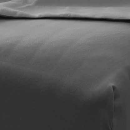 Grey Deep Pocket Microfiber Sheet Set – 4-Piece Soft, Wrinkle-Free Bedding with Pillowcases
