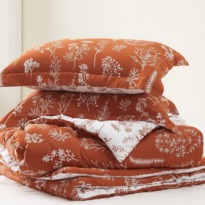 Floral Comforter Set – Stylish and Cozy Bedding with Cute Floral Pattern for a Beautiful Bedroom Makeover