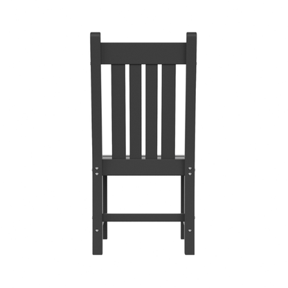 All-Weather Outdoor Patio Dining Chair with Arms – Durable HDPE Construction for Long-Lasting Comfort and Style