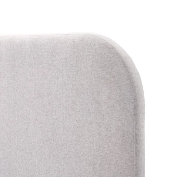 Bouclé Platform Bed with Arched Headboard – Modern Design, Easy Assembly, and Superior Comfort for King Size